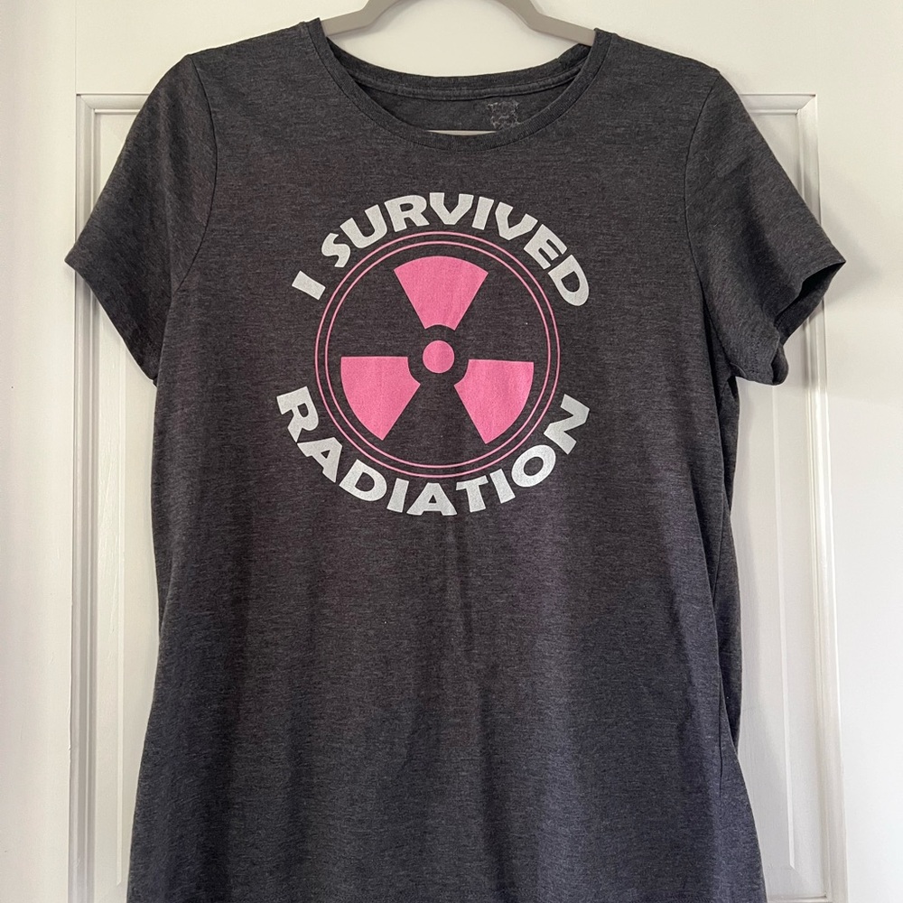 I survived radiation breast cancer tee.